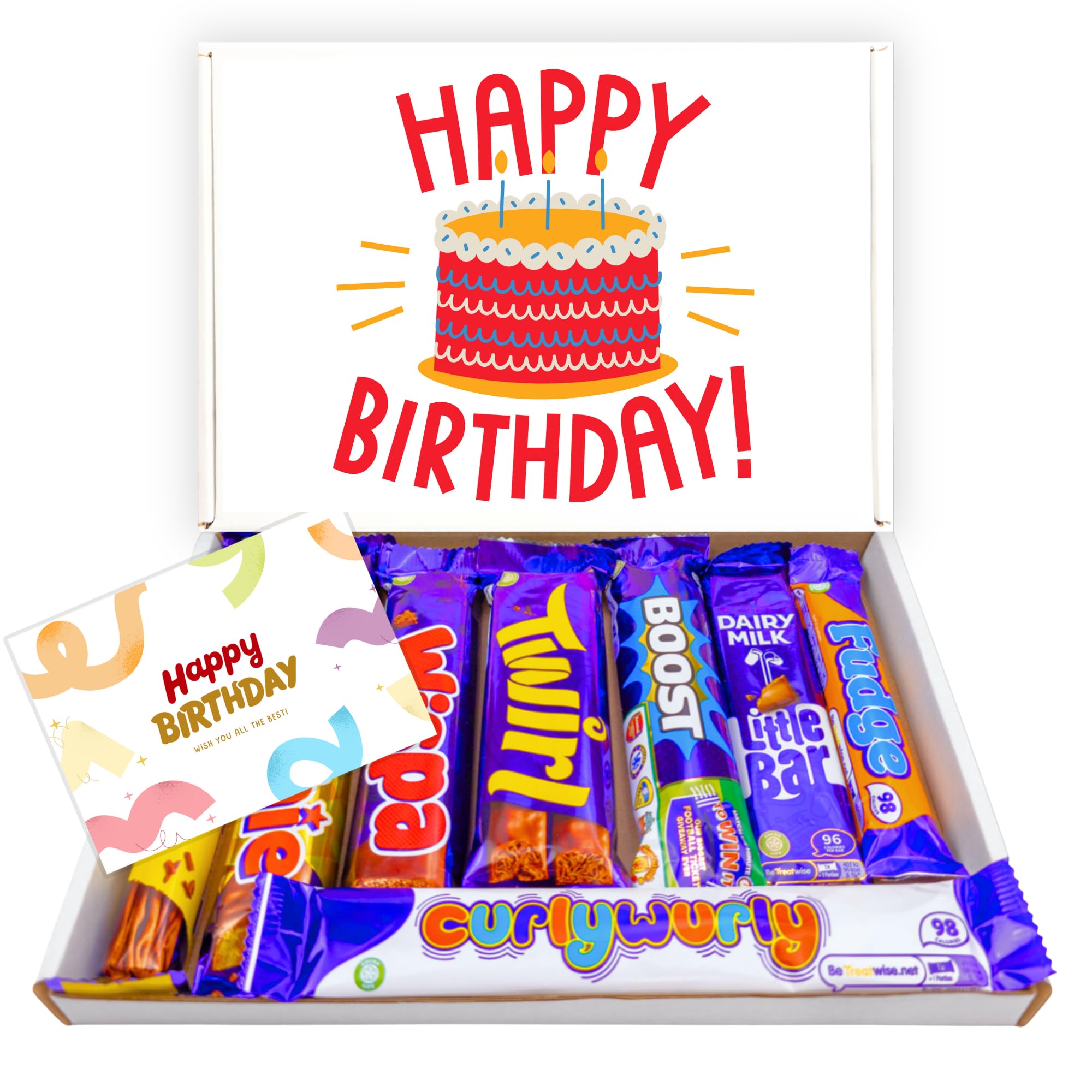 Heavenly Boxes Deluxe Happy Birthday Chocolate Box for Men & Women